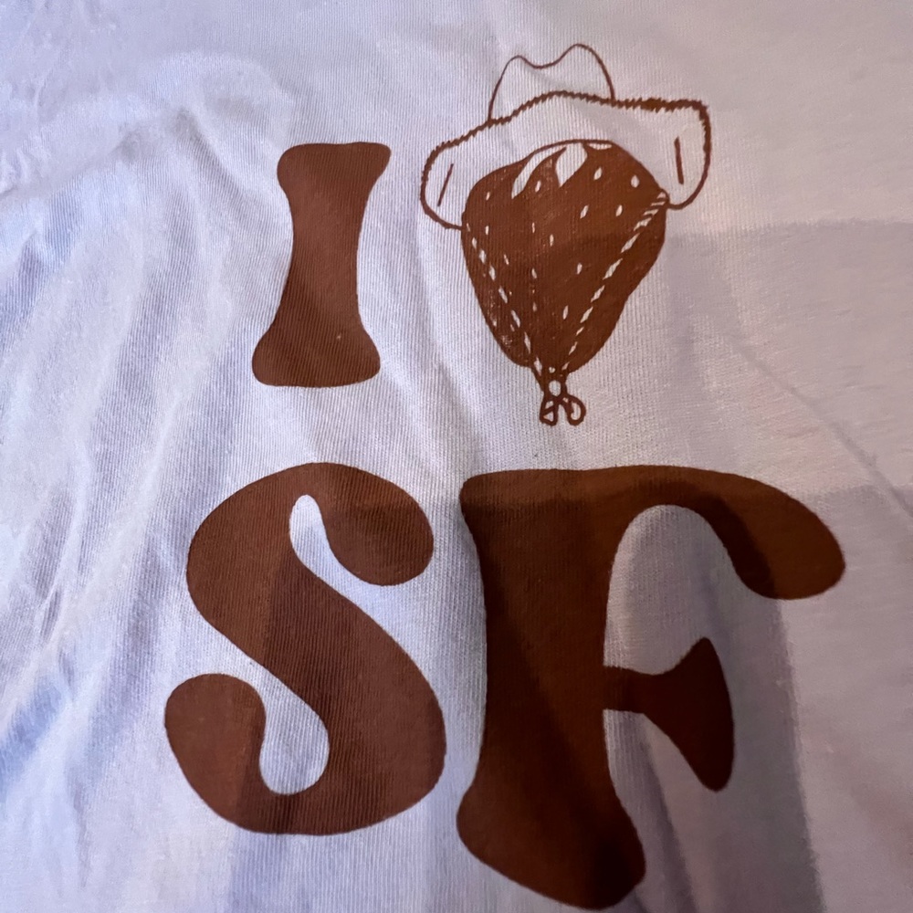 purple san francisco tee